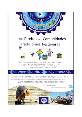 Campanha pelo território pesqueiro